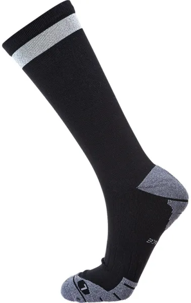 Endurance Torent Reflective Mid Length - Løpesokker - Svart - Str. 39/42